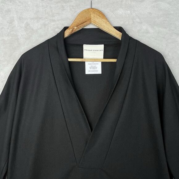 Stephan Schneider Clockwork Black Tunic Dress Large Cashmere / Wool / Poly Blend - Picture 2 of 12